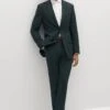 Dark Green Suit Pants By SuitShop 2 Dark Green Suit Pants By SuitShop -Wedding Dress Store dark green suitshop groomsmen suit 02 40cb264f a2cc 4b87 ba07 e145704a1ee5