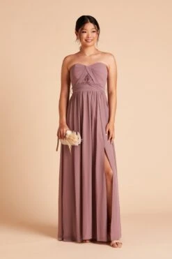 Grace Convertible Dress - Dark Mauve -Wedding Dress Store dcb5abeedc34df212ff3d5b132affa06
