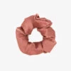 Cat Satin Scrunchie - Desert Rose