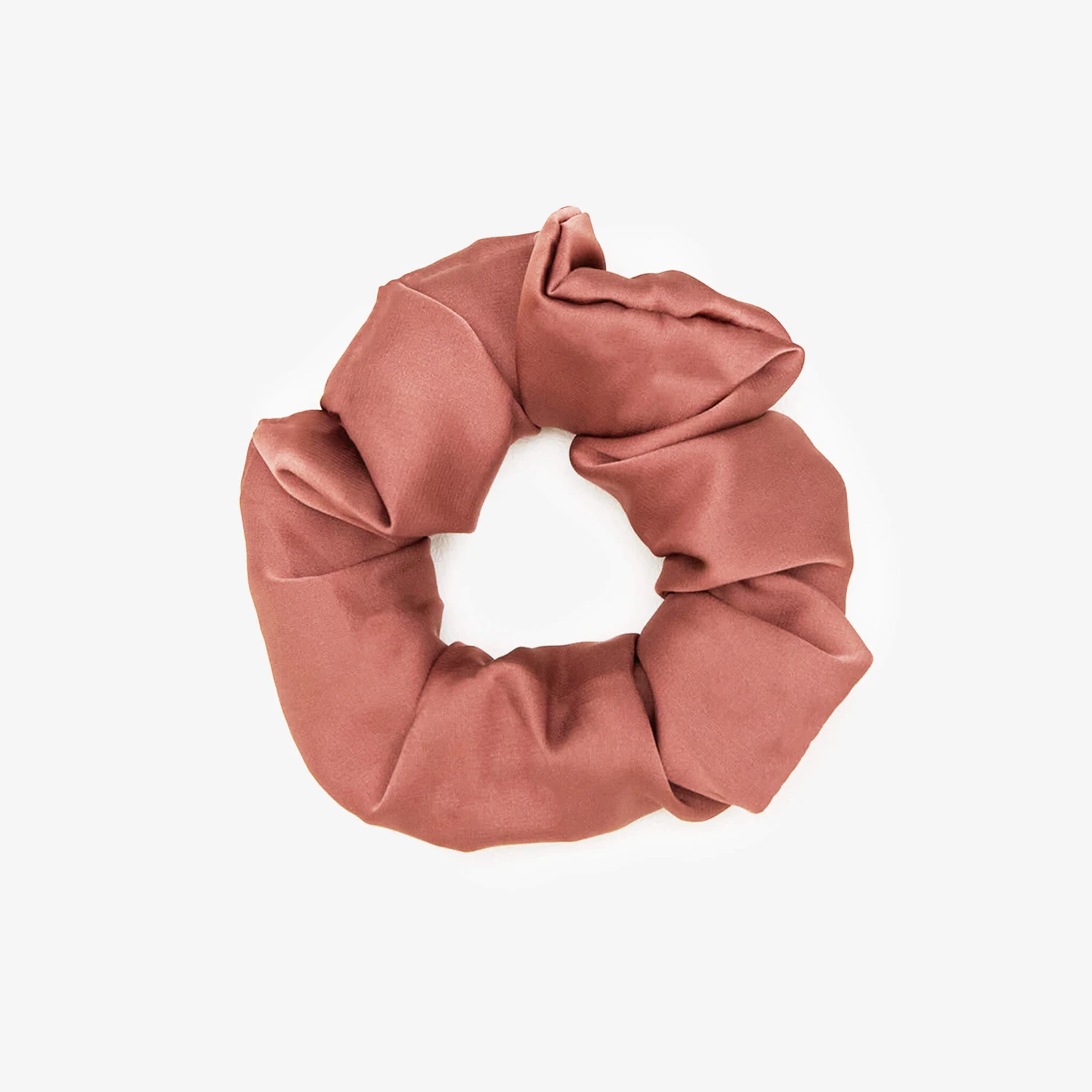 Cat Satin Scrunchie - Desert Rose 3 Cat Satin Scrunchie - Desert Rose