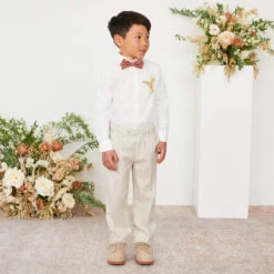 Harry Bow Tie - Desert Rose -Wedding Dress Store desert rose harry bow tie 01 1