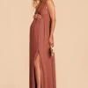 Laurie Empire Dress - Desert Rose -Wedding Dress Store desert rose laurie convertible bridesmaid dress 01