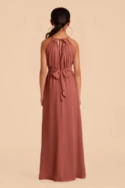 Sienna Junior Dress - Desert Rose -Wedding Dress Store desert rose sienna junior bridesmaid dress 04