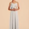Janie Convertible Junior Dress - Dove Gray -Wedding Dress Store dove gray janie convertible junior bridesmaid dress 02