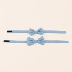 Harry Bow Tie - Dusty Blue -Wedding Dress Store dusty blue harry bow tie 01