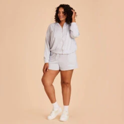 Zip Up Hoodie - Dusty Blue -Wedding Dress Store dusty blue hoodie plus size loungewear 03 853f924e d5d9 4139 a467 9069fccd824b