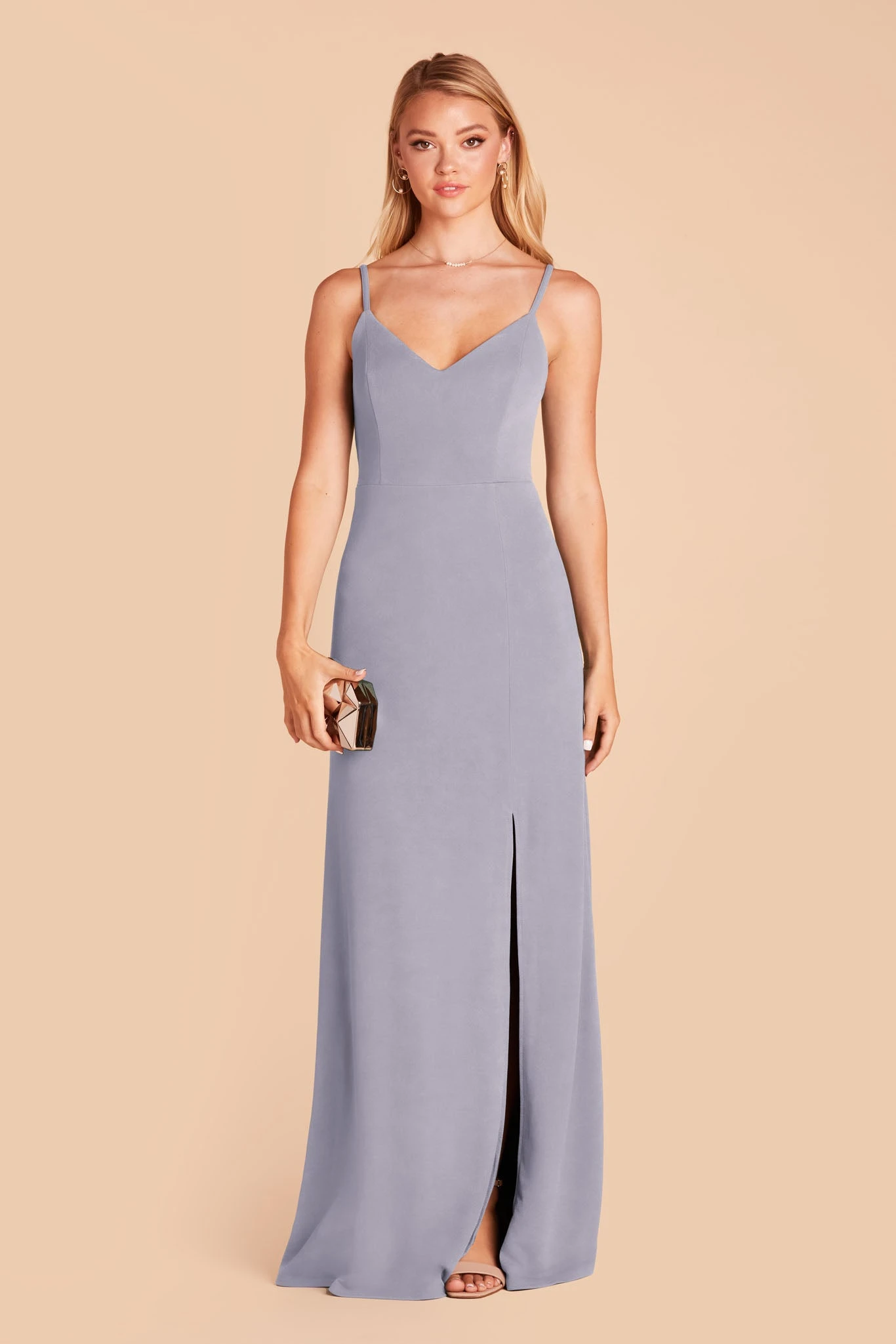 Jay Dress - Dusty Blue 5 Jay Dress - Dusty Blue - Image 3