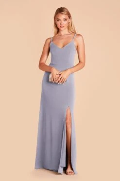 Jay Dress - Dusty Blue