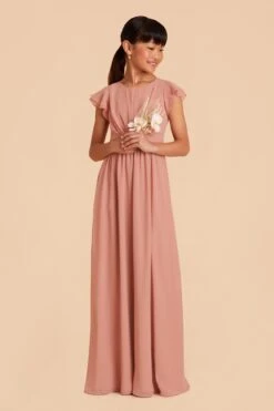 Celine Junior Dress - Dusty Rose -Wedding Dress Store dusty rose celine junior convertible bridesmaid dress 03