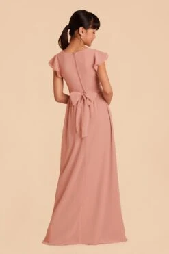 Celine Junior Dress - Dusty Rose -Wedding Dress Store dusty rose celine junior convertible bridesmaid dress 04