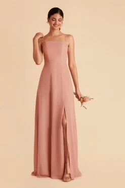 Chris Convertible Chiffon Dress - Dusty Rose 12 Chris Convertible Chiffon Dress - Dusty Rose -Wedding Dress Store dusty rose chris convertible bridesmaid dress 03