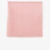 Didi Pocket Square - Dusty Rose Dot 1 Didi Pocket Square - Dusty Rose Dot -Wedding Dress Store dusty rose dot didi pocket square groomsmen accessories 01