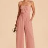 Gigi Convertible Jumpsuit - Dusty Rose -Wedding Dress Store dusty rose gigi convertible bridesmaid dress 01