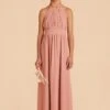 Sienna Junior Dress - Dusty Rose 2 Sienna Junior Dress - Dusty Rose -Wedding Dress Store dusty rose sienna junior convertible bridesmaid dress 01