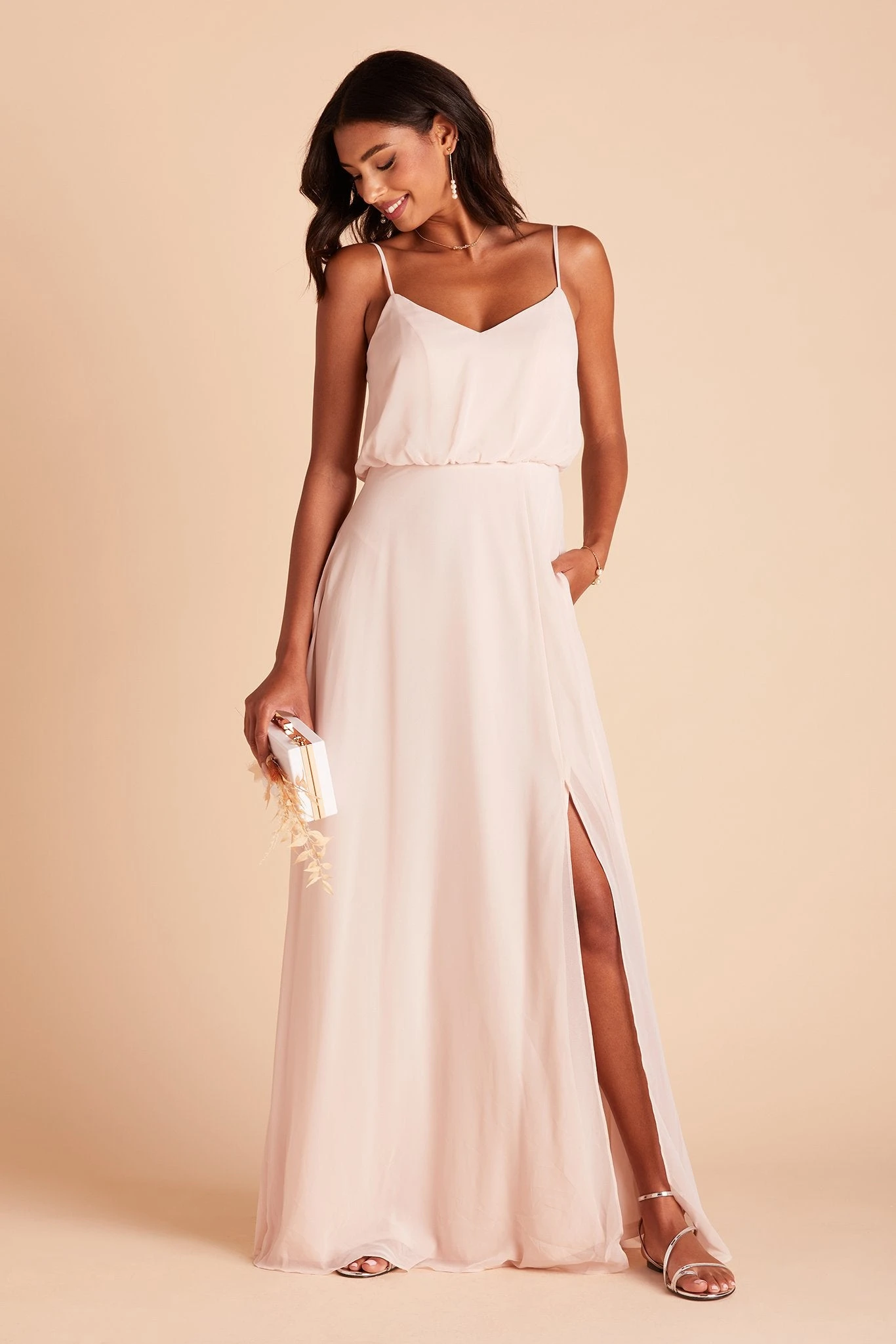 Gwennie Dress - Pale Blush 18 Gwennie Dress - Pale Blush - Image 16