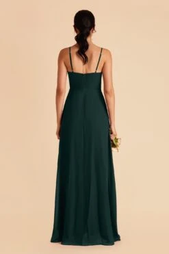 Amy Chiffon Dress - Emerald 14 Amy Chiffon Dress - Emerald -Wedding Dress Store emerald amy bridesmaid dress 04 f75c2ec7 d85e 438d 8d9f d24716a3ccc7