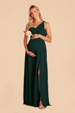Grace Convertible Dress - Emerald 27 Grace Convertible Dress - Emerald -Wedding Dress Store emerald grace convertible bridesmaid dress 01