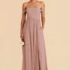 August Convertible Dress - English Rose -Wedding Dress Store english rose august convertible slit bridesmaid dress 01
