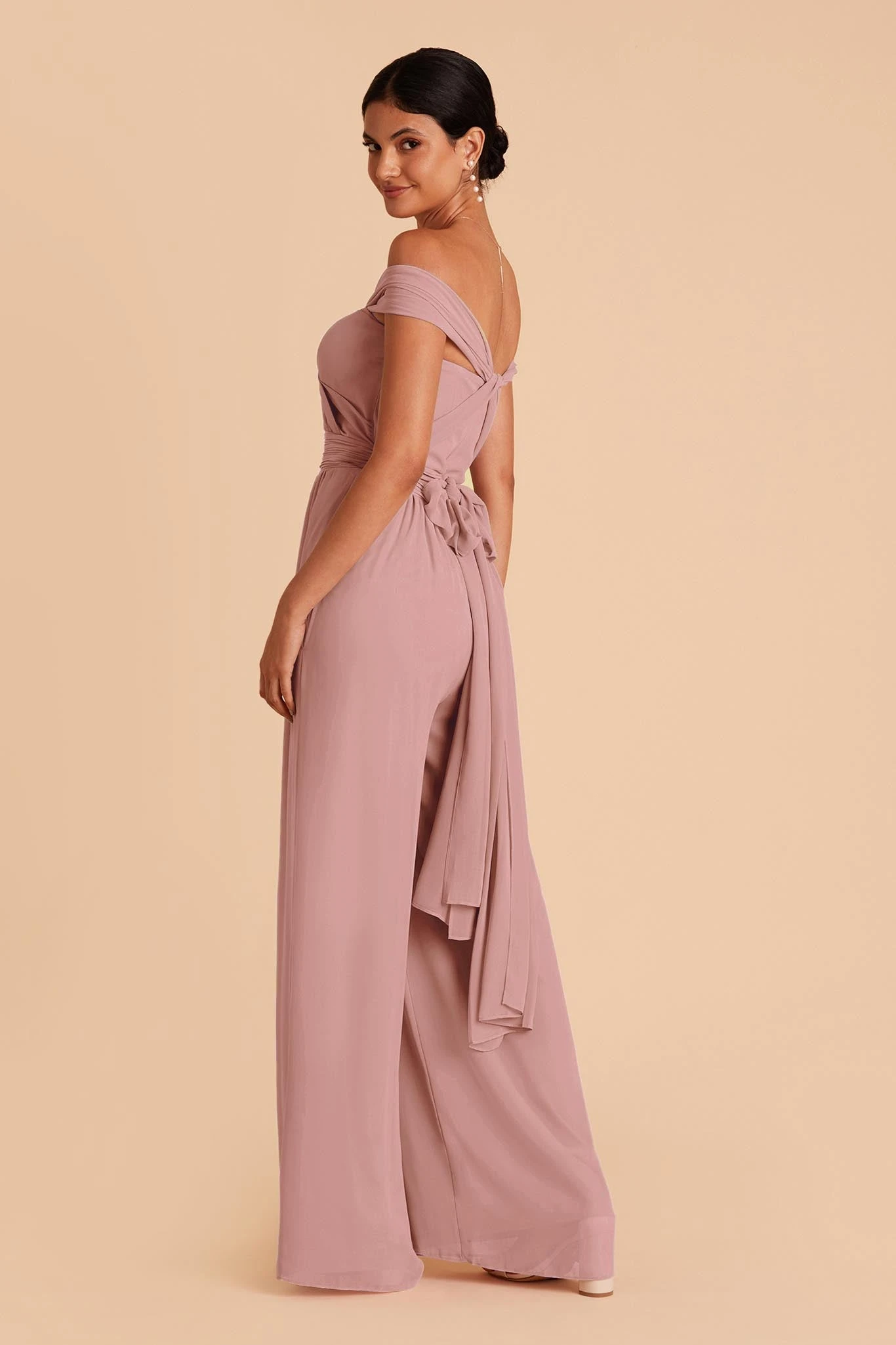 Gigi Convertible Jumpsuit - English Rose 7 Gigi Convertible Jumpsuit - English Rose - Image 5