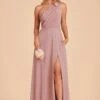 Kira Dress - English Rose 2 Kira Dress - English Rose -Wedding Dress Store english rose kira convertible slit bridesmaid dress 01