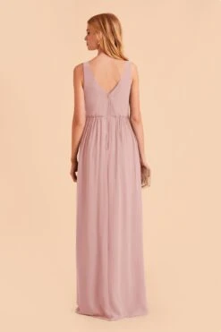 Laurie Empire Dress - English Rose 14 Laurie Empire Dress - English Rose -Wedding Dress Store english rose laurie convertible slit bridesmaid dress 04