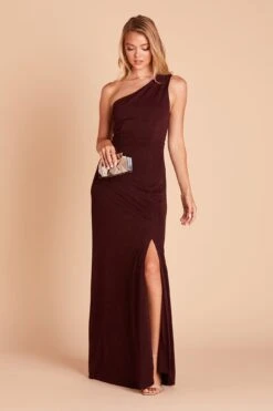 Kira Crepe Dress - Cabernet -Wedding Dress Store fbe70c408c93c18f5fb4f0f69ce46af1