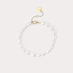 Crystal Pearl Bracelet