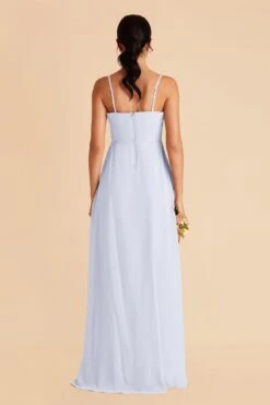 Chris Convertible Chiffon Dress - Ice Blue -Wedding Dress Store ice blue chris convertible bridesmaid dress 01