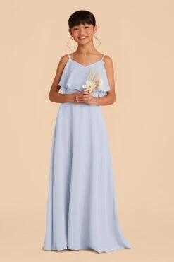 Janie Convertible Junior Dress - Ice Blue