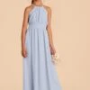 Sienna Junior Dress - Ice Blue 1 Sienna Junior Dress - Ice Blue -Wedding Dress Store ice blue sienna junior bridesmaid dress 03