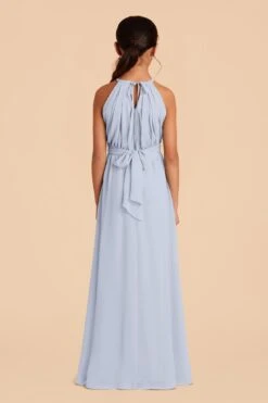 Sienna Junior Dress - Ice Blue -Wedding Dress Store ice blue sienna junior bridesmaid dress 04