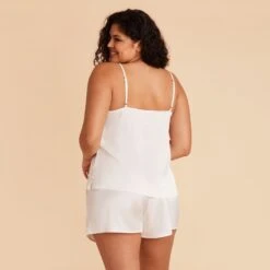 Olivia Satin Cami Top - Ivory 30 Olivia Satin Cami Top - Ivory -Wedding Dress Store ivory olivia plus size satin cami top bridesmaid pajamas 02 0edc79c3 cc40 43d9 94aa 3ae2250a5d98
