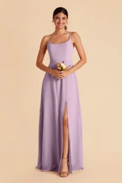 Amy Chiffon Dress - Lavender
