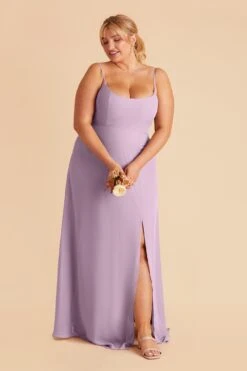 Amy Chiffon Dress - Lavender -Wedding Dress Store lavender amy plus size bridesmaid dress 03 968328e5 69ab 40be 8fe7 9582563af6b9