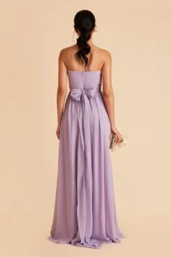 Grace Convertible Dress - Lavender -Wedding Dress Store lavender convertible slit bridesmaid dress 09