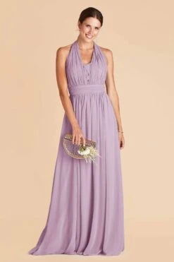 Grace Convertible Dress - Lavender -Wedding Dress Store lavender grace convertible bridesmaid dress 03