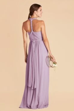 Grace Convertible Dress - Lavender -Wedding Dress Store lavender grace convertible bridesmaid dress 04
