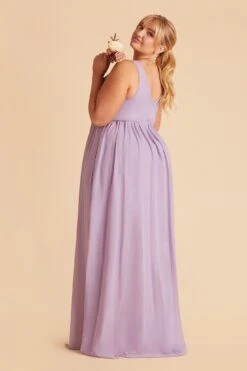 Laurie Empire Dress - Lavender -Wedding Dress Store lavender laurie plus size bridesmaid dress 11 788fc081 294b 40ff 9c57 f1a342757abd