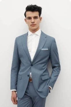 Light Blue Suit Jacket By SuitShop