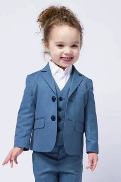 Light Blue Kids Suit By SuitShop