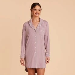 Kamryn Sleepshirt - Mauve