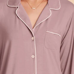Kamryn Sleepshirt - Mauve 13 Kamryn Sleepshirt - Mauve -Wedding Dress Store mauve kamryn sleepshirt bridesmaid pajama 01TMS LIVE PREVIEW