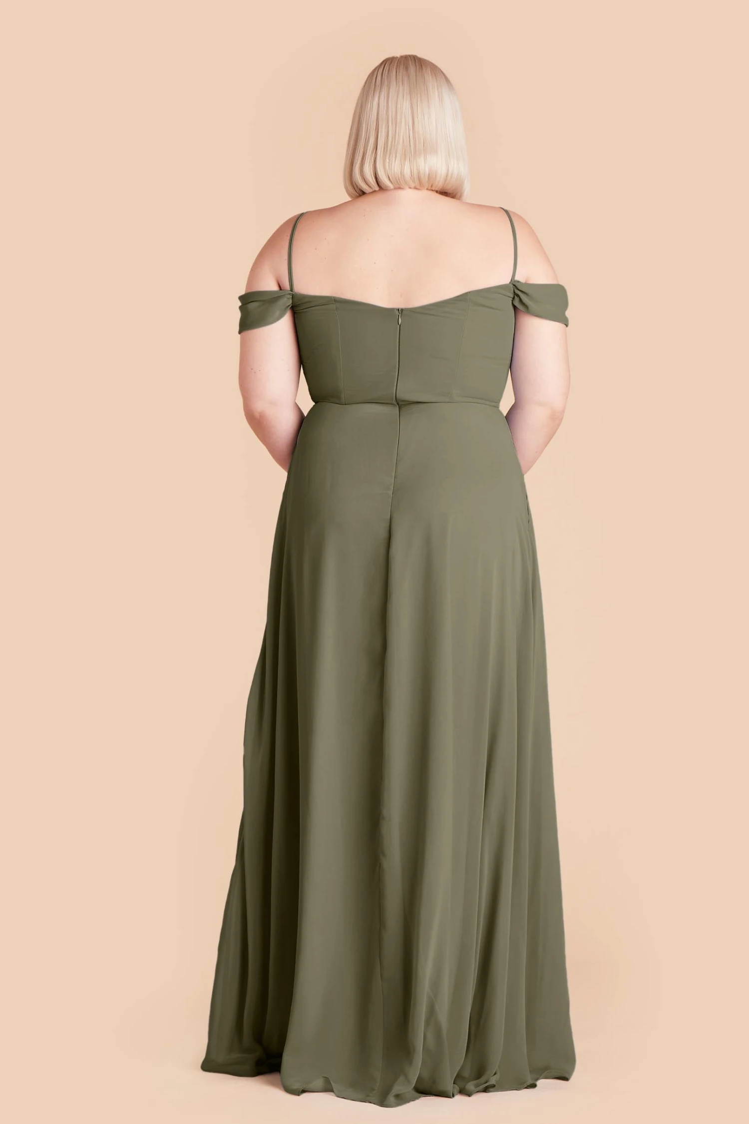 Spence Convertible Dress - Moss Green 19 Spence Convertible Dress - Moss Green - Image 17