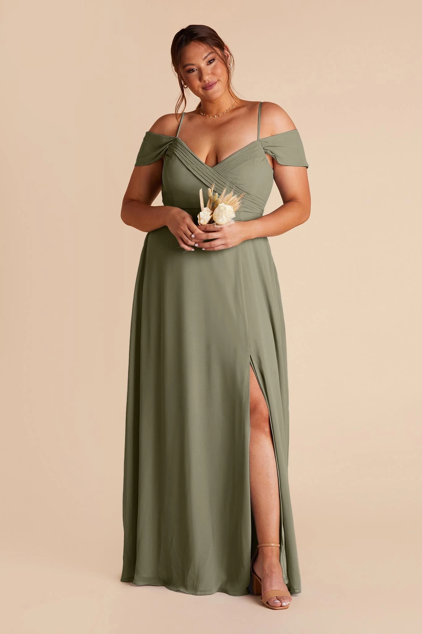 Spence Convertible Dress - Moss Green 16 Spence Convertible Dress - Moss Green - Image 14