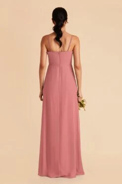 Chris Convertible Chiffon Dress - Mulberry -Wedding Dress Store mulberry chris convertible bridesmaid dress 03