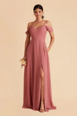 Devin Convertible Dress - Mulberry -Wedding Dress Store mulberry devin convertible slit bridesmaid dress 02