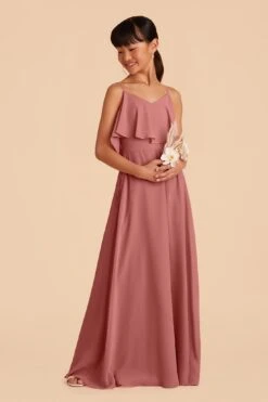 Janie Convertible Junior Dress - Mulberry