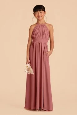 Sienna Junior Dress - Mulberry