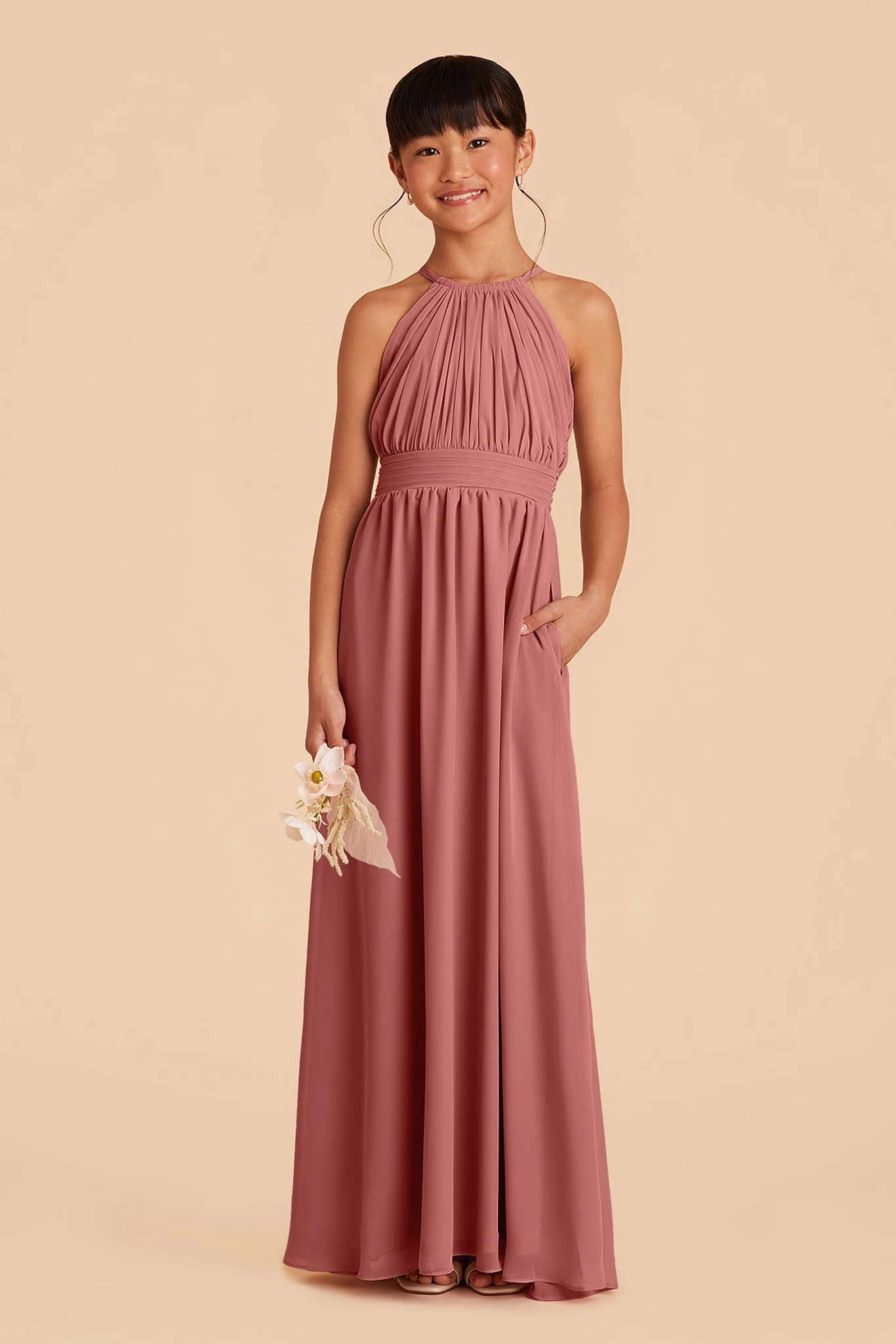 Sienna Junior Dress - Mulberry 3 Sienna Junior Dress - Mulberry