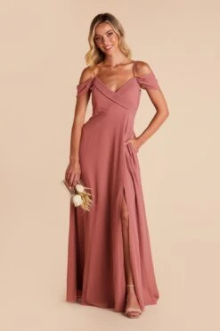 Spence Convertible Dress - Mulberry 24 Spence Convertible Dress - Mulberry -Wedding Dress Store mulberry spence convertible slit bridesmaid dress 04